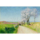 РЕПРОДУКЦИИ НА КАРТИНИ Пътека с цъфтящи бадемови дървета (1911)